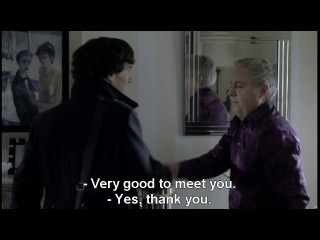 Шерлок/ Sherlock 3 серия 1 сезон (на английском языке с субтитрами)